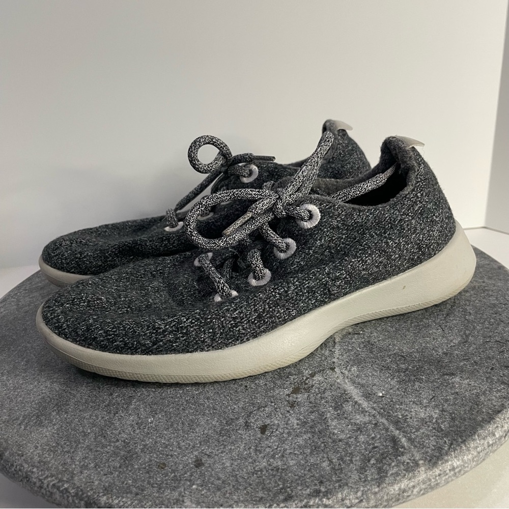 Allbirds Wool Grey Tree Runners Tennis Shoes 7